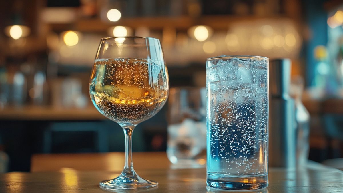 Caractéristiques de l'eau plate et de l'eau gazeuse