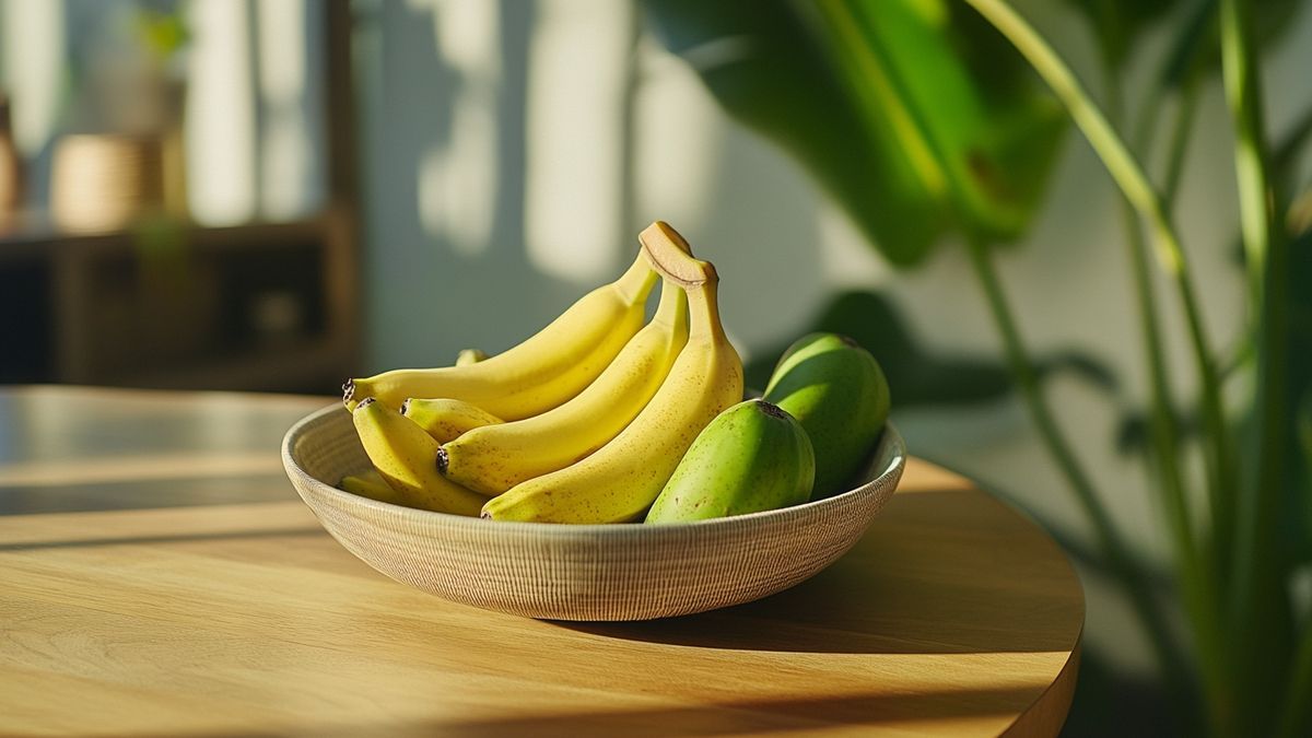 Caractéristiques des bananes mûres