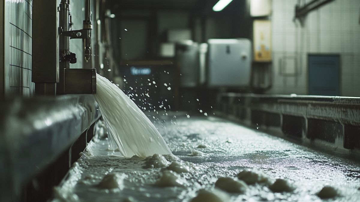 Le processus d'homogénéisation du lait