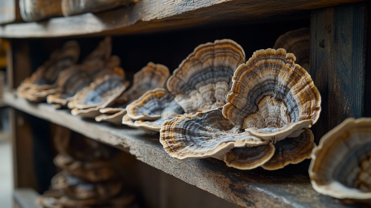Les bienfaits du champignon queue de dinde