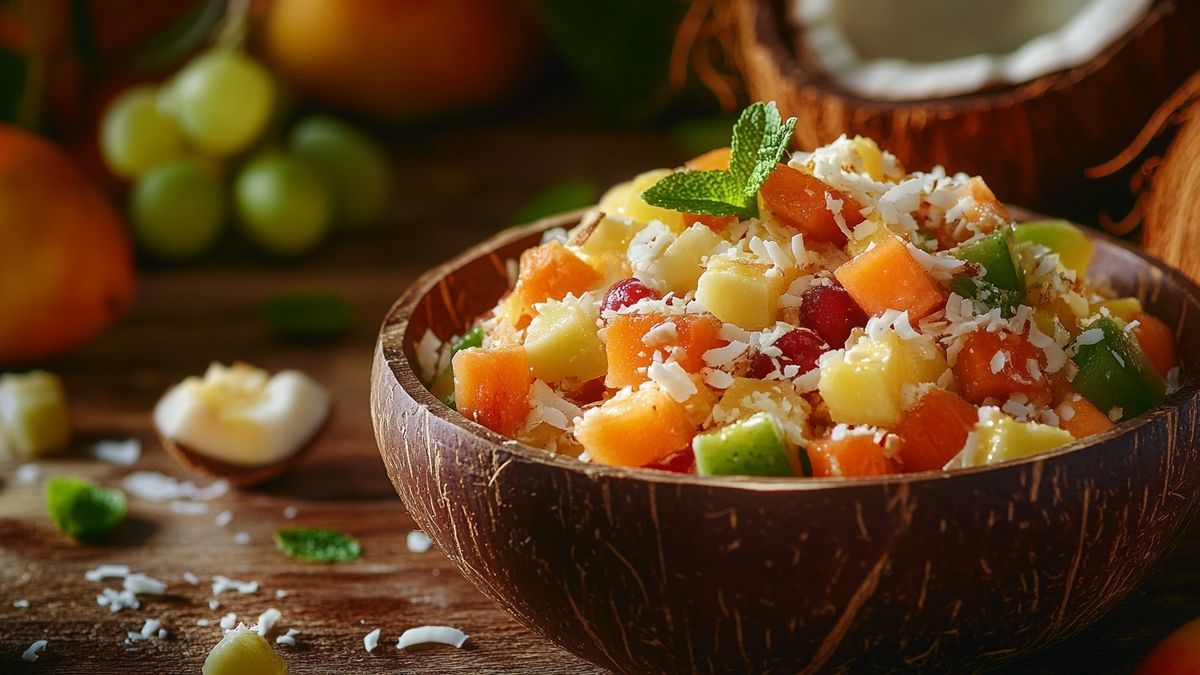 Utilisation de la chair de noix de coco en cuisine